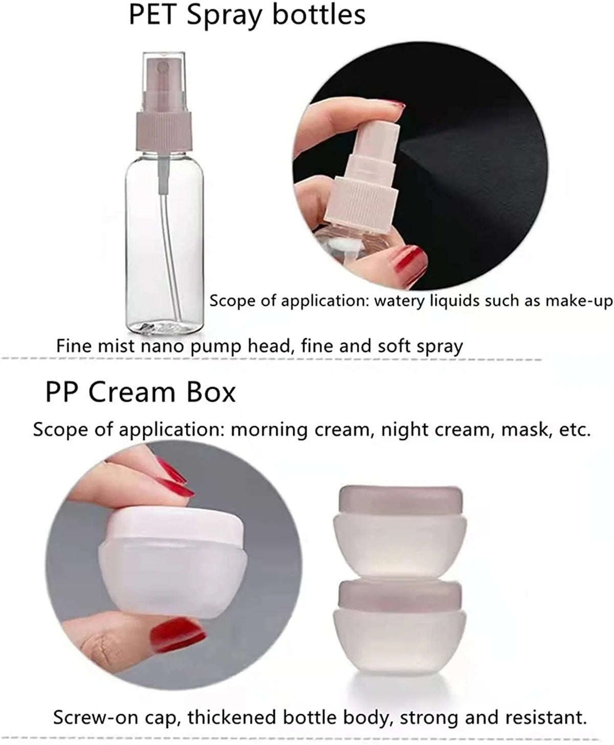 11-Pack Travel Bottles Set β Leak-Proof Toiletry Containers for Shampoo & Liquids, Portable & Tsa-Approved